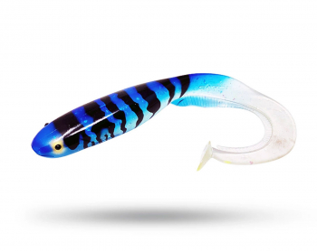 Gator Catfish - Blue Silver Glitter UV